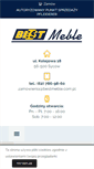 Mobile Screenshot of bestmeble.com.pl